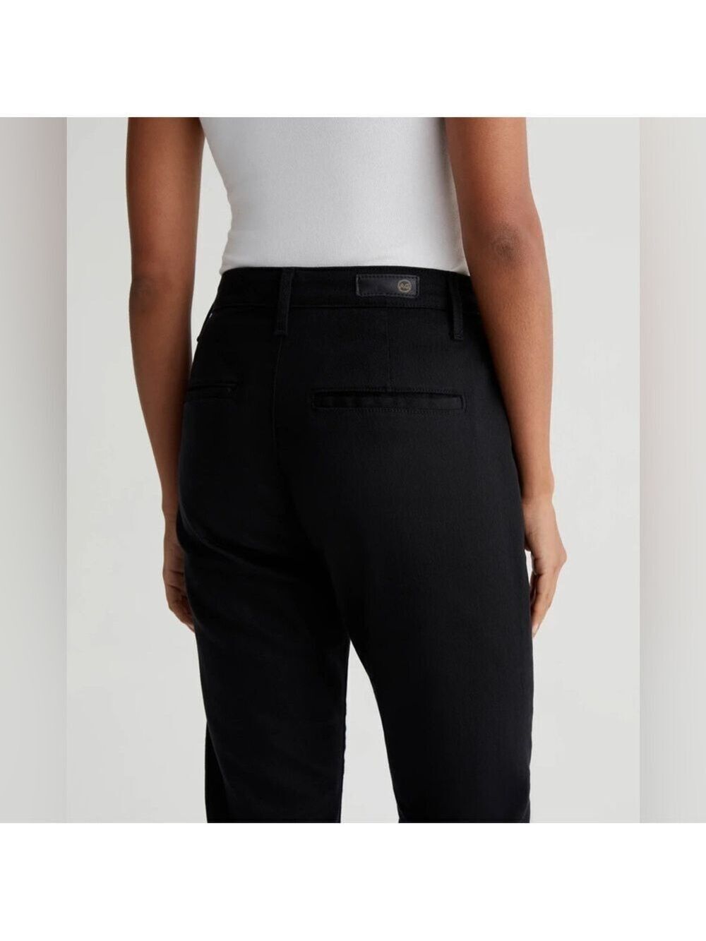 Ag Adriano Goldschmied Tailored Kinsley High-Rise Crop Boot Jeans Size 25 - Picture 6 of 14